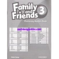 Family and Friends 3 Photocopy Masters Book
