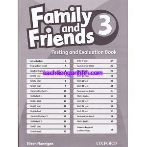 Family and Friends 3 Testing and Evaluation Book