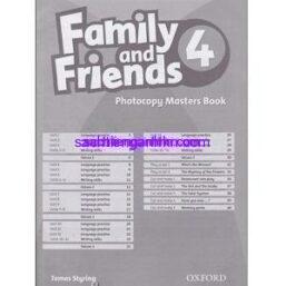 Family and Friends 4 Photocopy Masters Book