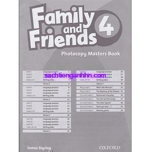 Family and Friends 4 Photocopy Masters Book