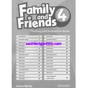 Family and Friends 4 Testing and Evaluation Book