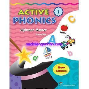 Sách giáo trình tài liệu tiếng Anh Active Phonics 1 Alphabet Master