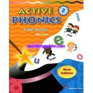 Sách giáo trình tài liệu tiếng Anh Active Phonics 2 Alphabet Master