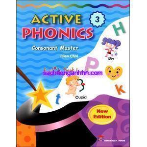 Sách giáo trình tài liệu tiếng Anh Active Phonics 3 Consonant Master
