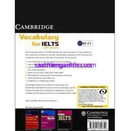 Vocabulary for IELTS with answers Cambridge 4