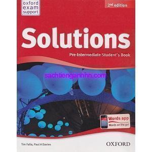 Solutions Pre-Intermediate Student's Book 2nd edition