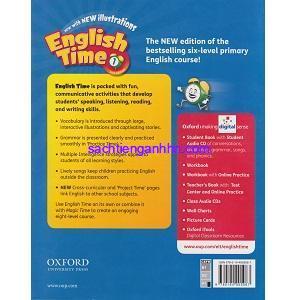 English time 1 student book 2nd Edition sach