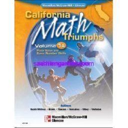 California Math Triumphs 1A Place Value and Basic Number Skills