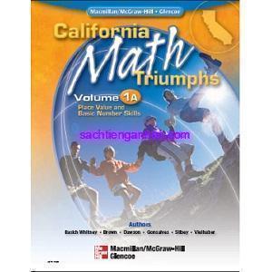 California Math Triumphs 1A Place Value and Basic Number Skills pdf e ...