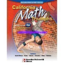California Math Triumphs 4B The Core Processes of Mathematics