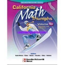 California Math Triumphs 5B Functions and Equations