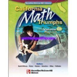 California Math Triumphs 6B Measurement