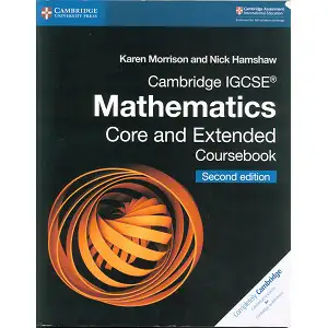 Cambridge IGCSE Mathematics Core and Extended Coursebook Second Edition