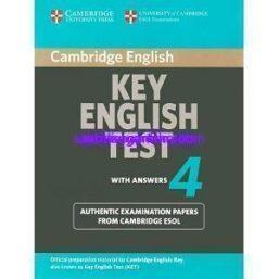 Cambridge Key English Test 4 (KET 4) ebook pdf
