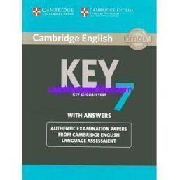 Cambridge Key English Test 7 (KET 7) pdf ebook