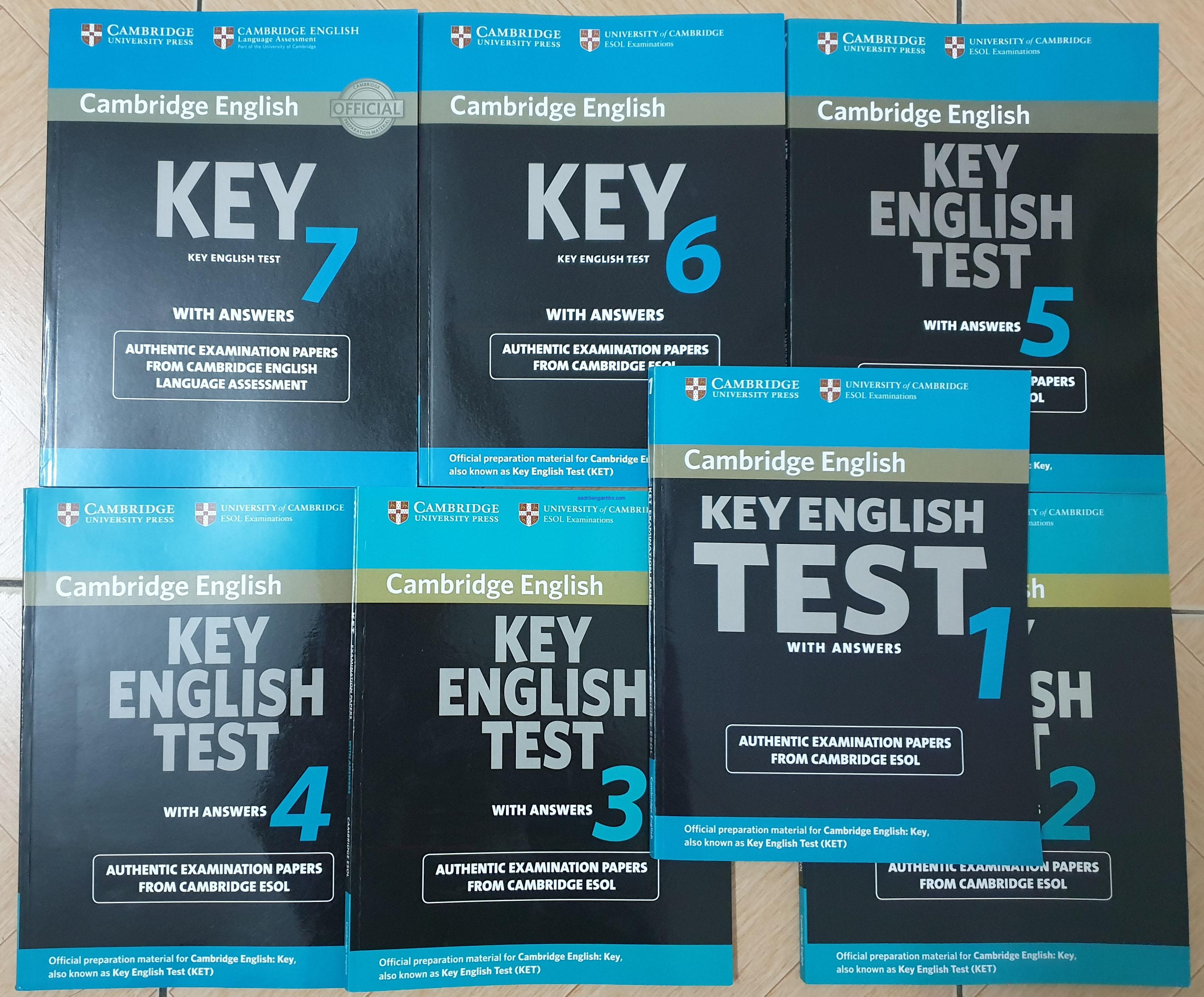 Cambridge Key English Test KET 1 7 a