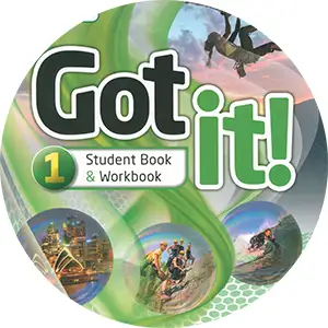 Got it! 1 Student Book & Workbook 2nd Edition Audio CD