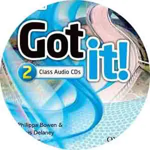 Got it! 2 Student Book & Workbook 2nd Edition Audio CD