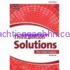Solutions 3rd Edition Pre Intermediate Workbook