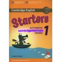 Cambridge English Starters 1 Student Book 2018