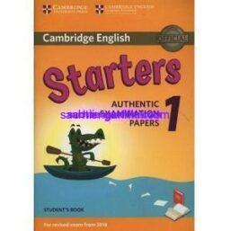 Cambridge English Starters 1 Student Book 2018