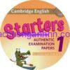 Cambridge English Starters 1 Student Book 2018 Audio CD