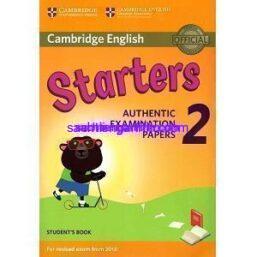 Cambridge English Starters 2 Student Book 2018