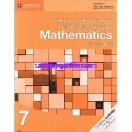 Cambridge Checkpoint Mathematics 7 Practice Book