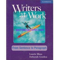 Writers-at-Work---From-Sentence-to-Paragraph
