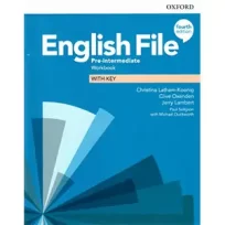 English File 4th Edition Pre-Intermediate Workbook