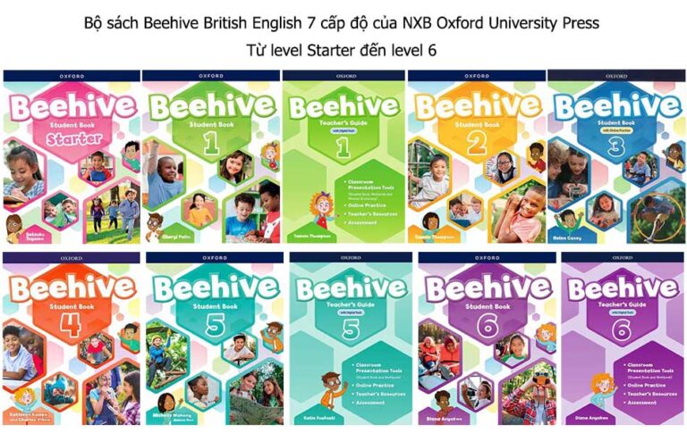Bộ sách Beehive British English 7 cấp độ