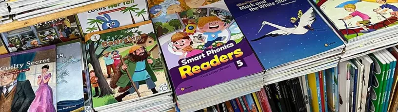 Sách tiếng anh in màu